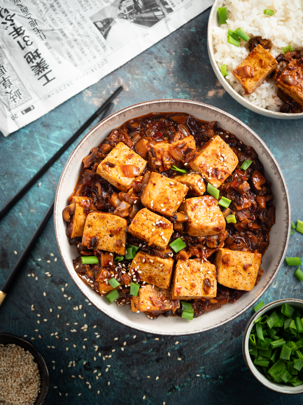 Wegańskie Mapo Tofu