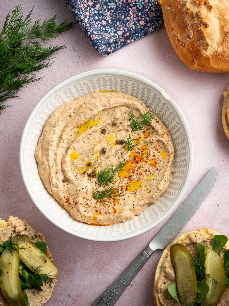 Pasta bezrybna z tofu