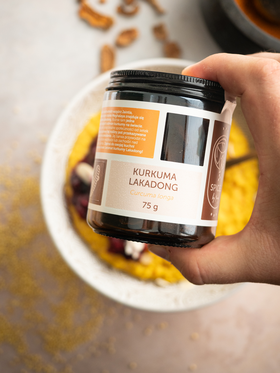 Złota jaglanka z kurkumą 2 Złota jaglanka z kurkumą