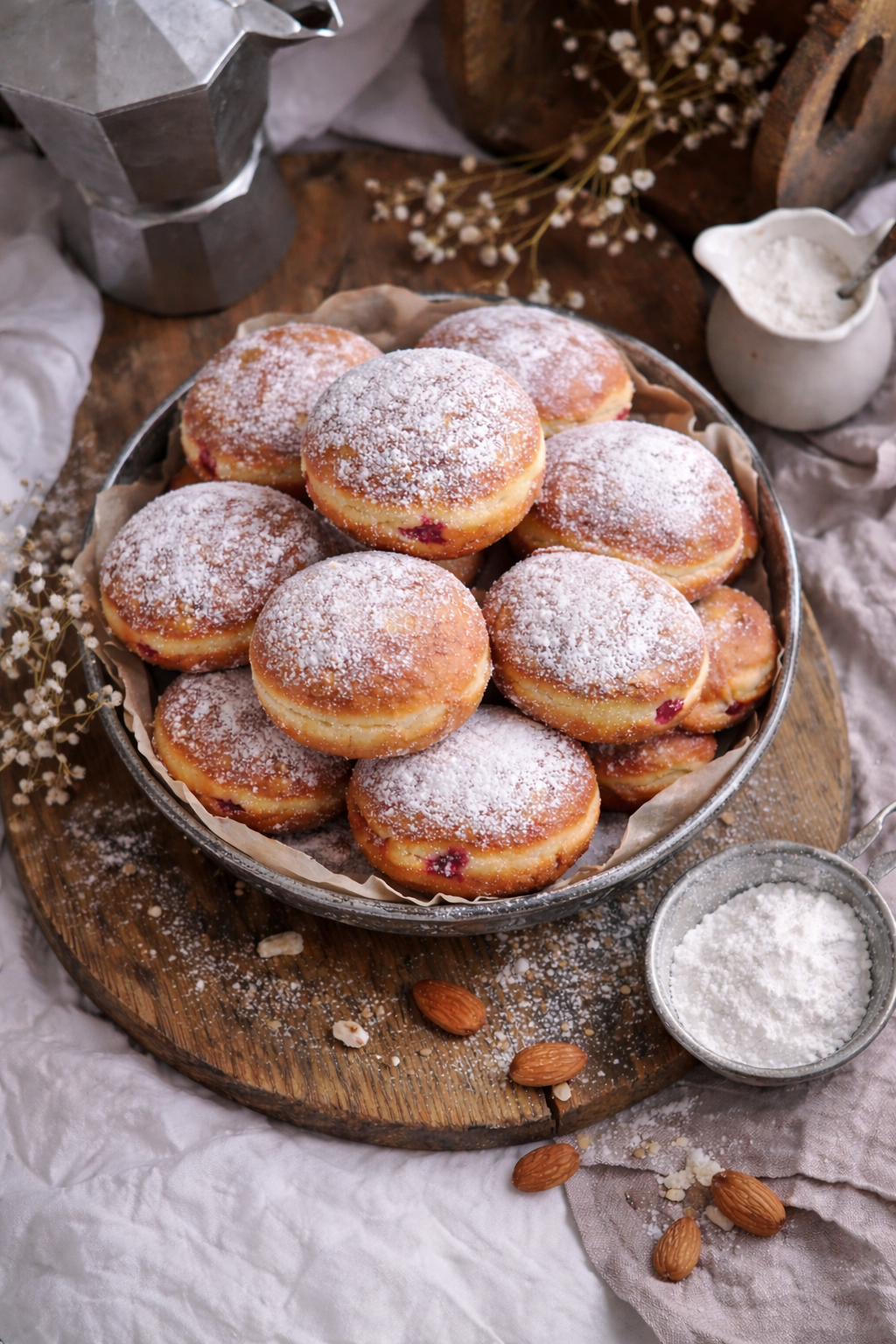 Pączki domowe drożdżowe – puszyste i lekkie (przepis na Tłusty Czwartek) Pączki domowe drożdżowe – puszyste i lekkie (przepis na Tłusty Czwartek)