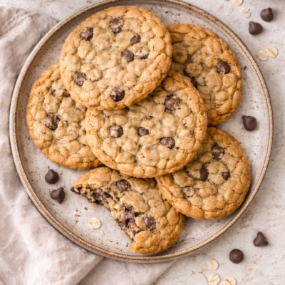 Ciastka owsiane z czekoladą – szybkie i proste 10 Ciastka owsiane z czekoladą – szybkie i proste