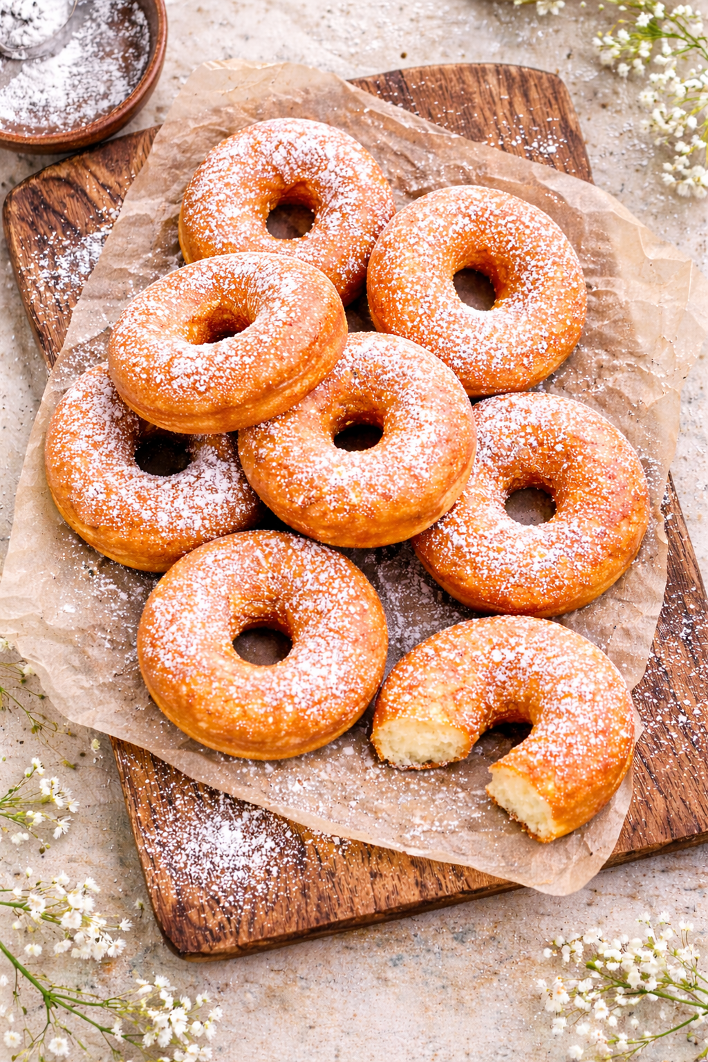 Oponki serowe z twarogu – puszyste i miękkie, szybki przepis bez drożdży Oponki serowe z twarogu – puszyste i miękkie, szybki przepis bez drożdży
