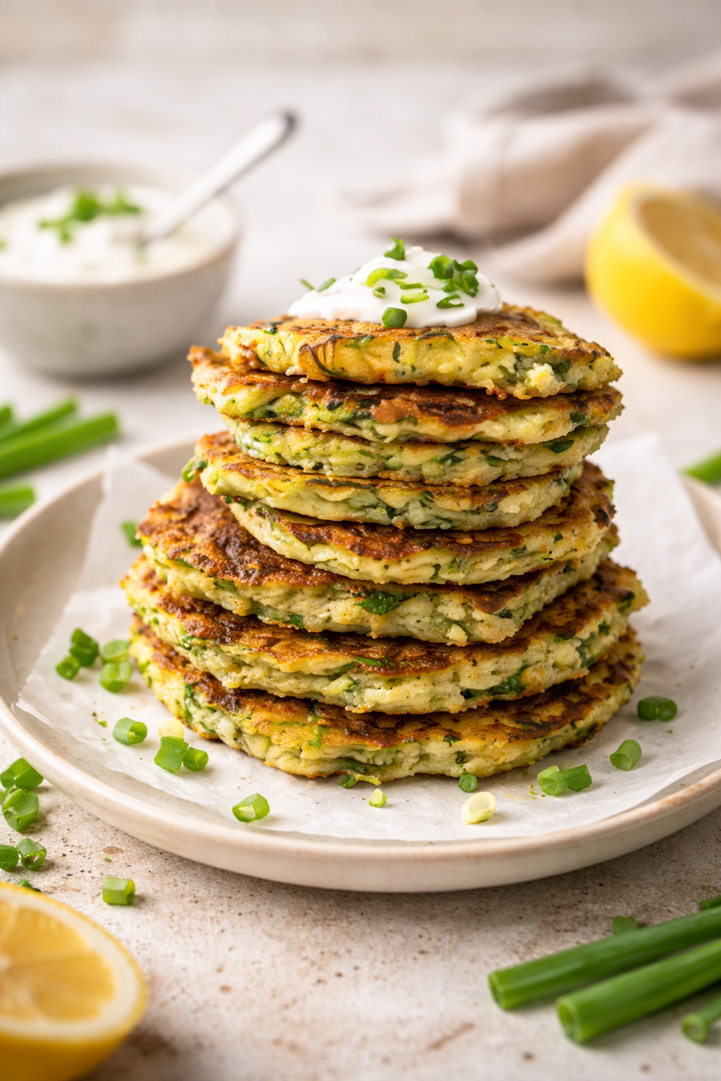 Placki z cukinii chrupiące – szybki przepis z patelni 2 Placki z cukinii chrupiące – szybki przepis z patelni