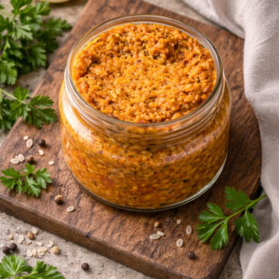 Wegański paprykarz szczeciński: zdrowy i szybki przepis 10 Wegański paprykarz szczeciński: zdrowy i szybki przepis