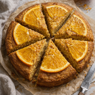 Wegańskie ciasto pomarańczowe – prosty przepis w 8 krokach