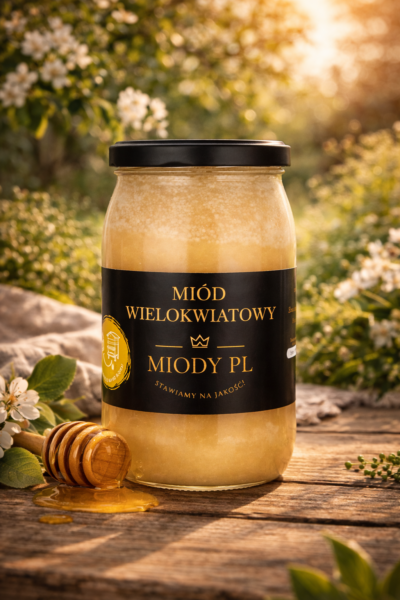 Od wspomnień z dzieciństwa do mojej kuchni — Miody Polskie 3 MIÓD WIELOKWIATOWY